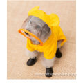 Pet Clothes Raincoat Four Feet Waterproof Pet Raincoat